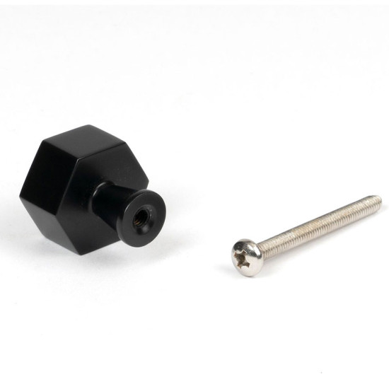 Matt Black Kahlo Cabinet Knob