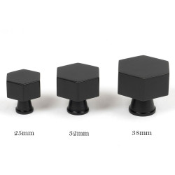 Matt Black Kahlo Cabinet Knob