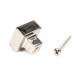 Polished Nickel Albers Cabinet Knob