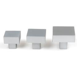 Satin Chrome Albers Cabinet Knob