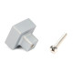 Satin Chrome Albers Cabinet Knob