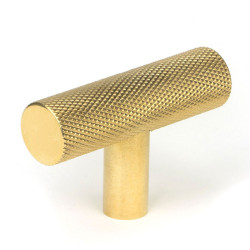 Polished Brass Brompton T Bar Cabinet Knob