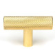 Polished Brass Brompton T Bar Cabinet Knob