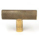 Aged Brass Brompton T Bar Cabinet Knob
