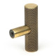 Aged Brass Brompton T Bar Cabinet Knob
