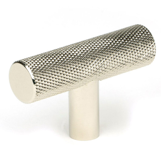 Polished Nickel Brompton T Bar Cabinet Knob