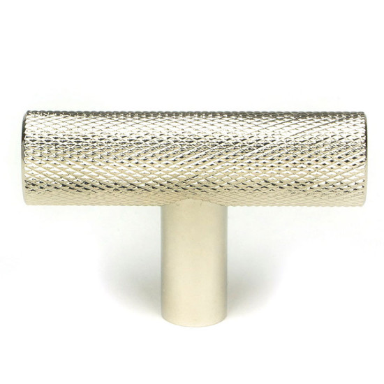 Polished Nickel Brompton T Bar Cabinet Knob
