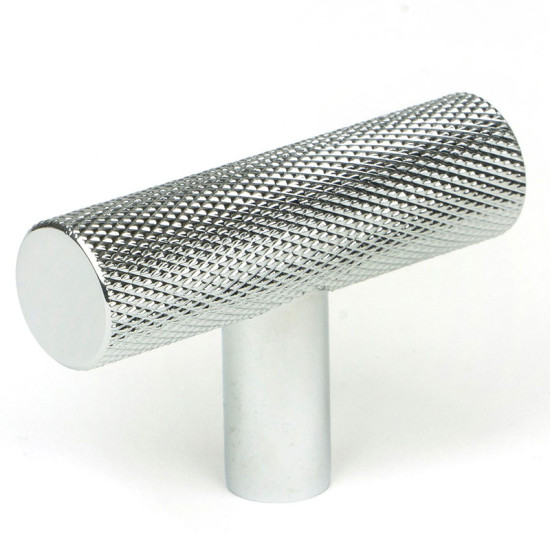 Polished Chrome Brompton T Bar Cabinet Knob