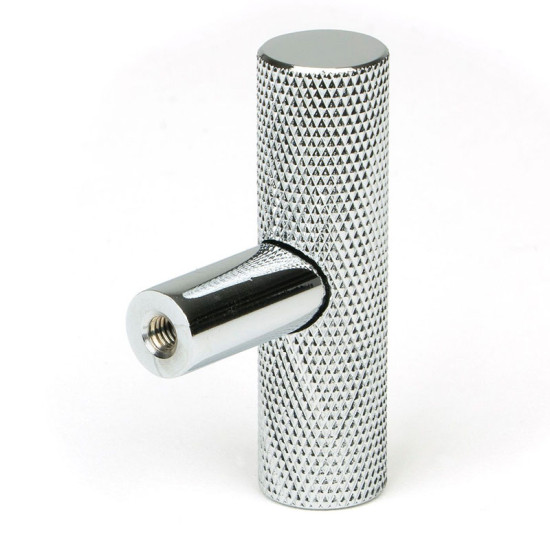 Polished Chrome Brompton T Bar Cabinet Knob