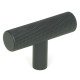 Matt Black Brompton T Bar Cabinet Knob