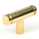 Polished Brass Kelso T Bar Cabinet Knob