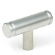 Satin Chrome Kelso T Bar Cabinet Knob