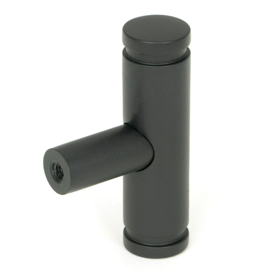 Matt Black Kelso T Bar Cabinet Knob