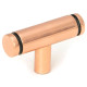 Polished Bronze Kelso T Bar Cabinet Knob