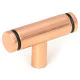 Polished Bronze Kelso T Bar Cabinet Knob