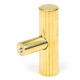Polished Brass Judd T Bar Cabinet Knob