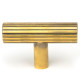 Aged Brass Judd T Bar Cabinet Knob