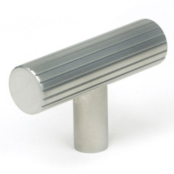 Satin Chrome Judd T Bar Cabinet Knob