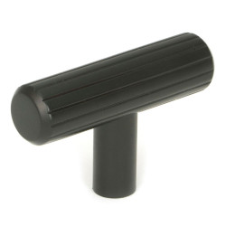 Aged Bronze Judd T Bar Cabinet Knob