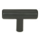 Aged Bronze Judd T Bar Cabinet Knob