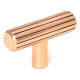 Polished Bronze Judd T Bar Cabinet Knob