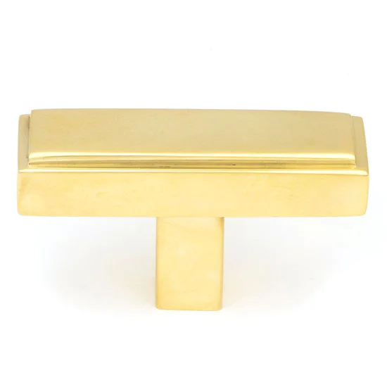 Polished Brass Scully T Bar Cabinet Knob