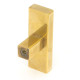 Polished Brass Scully T Bar Cabinet Knob