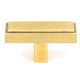 Aged Brass Scully T Bar Cabinet Knob