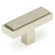Polished Nickel Scully T Bar Cabinet Knob