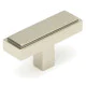 Polished Nickel Scully T Bar Cabinet Knob