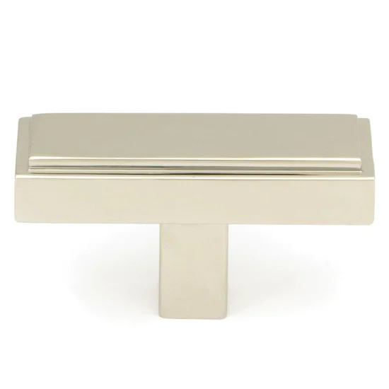 Polished Nickel Scully T Bar Cabinet Knob