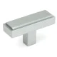 Satin Chrome Scully T Bar Cabinet Knob