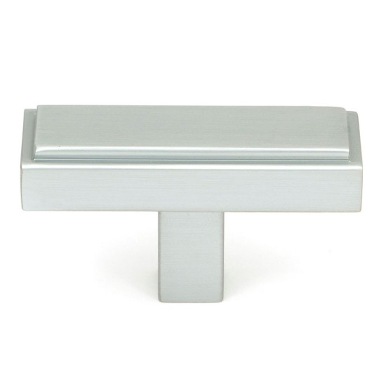 Satin Chrome Scully T Bar Cabinet Knob