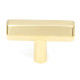 Polished Brass Kahlo T Bar Cabinet Knob