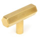 Aged Brass Kahlo T Bar Cabinet Knob