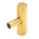 Aged Brass Kahlo T Bar Cabinet Knob