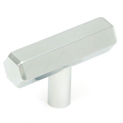 Polished Chrome Kahlo T Bar Cabinet Knob