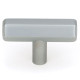 Satin Chrome Kahlo T Bar Cabinet Knob