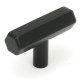 Matt Black Kahlo T Bar Cabinet Knob