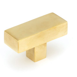 Aged Brass Albers T Bar Cabinet Knob
