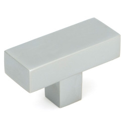 Satin Chrome Albers T Bar Cabinet Knob