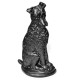 Black Terrier Dog Door Stop