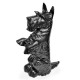 Black Scottie Dog Door Stop - Life Size*