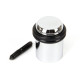 Period Floor Mounted Door Stop - Polished Chrome