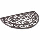 Heart Scroll Semi-Circle Doormat