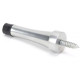 Period Projection Door Stop - Satin Chrome