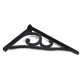 Simple Scroll Cast Iron Shelf Bracket