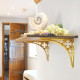 Quattro Brass Bracket