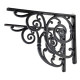 Swirl Cast Iron Bracket