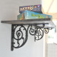 Swirl Cast Iron Bracket